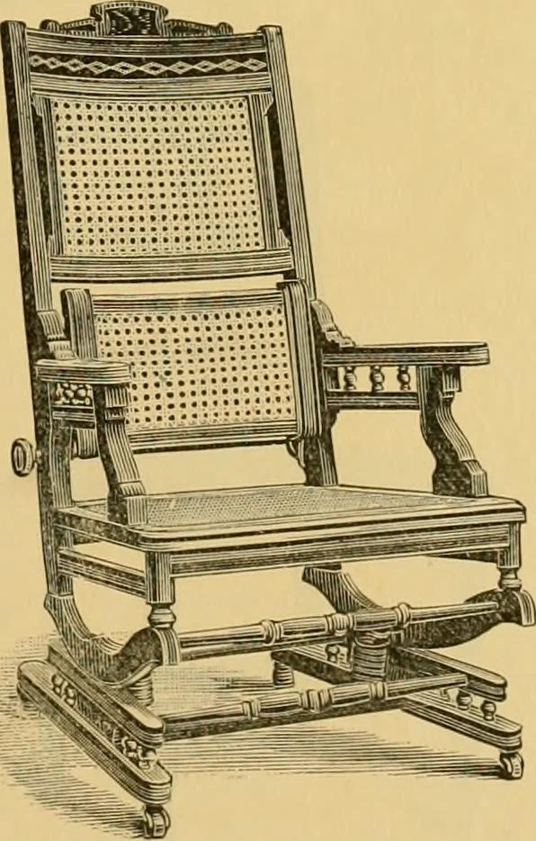 An illustration from Illustrated catalogue of chairs., 1886, leaf 46