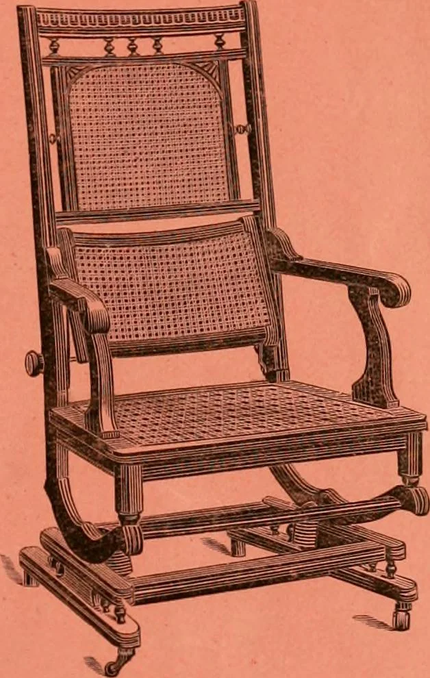 An illustration from Illustrated catalogue of chairs., 1886, leaf 52