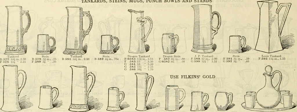 An illustration from Illustrated catalogue with prices : white china and complete list of china painters' materials., 1913, leaf 15