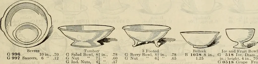 An illustration from Illustrated catalogue with prices : white china and complete list of china painters' materials., 1913, leaf 16