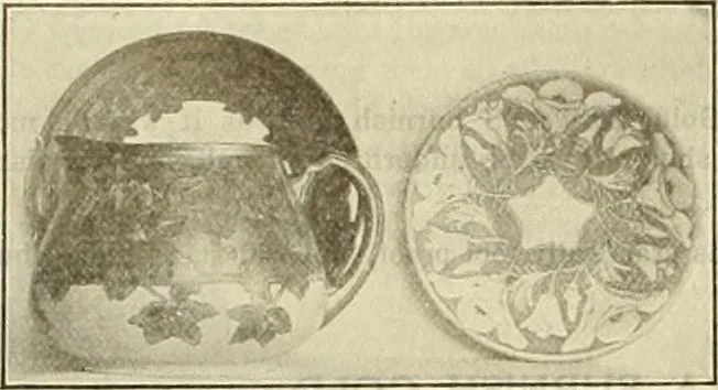 An illustration from Illustrated catalogue with prices : white china and complete list of china painters' materials., 1913, leaf 31