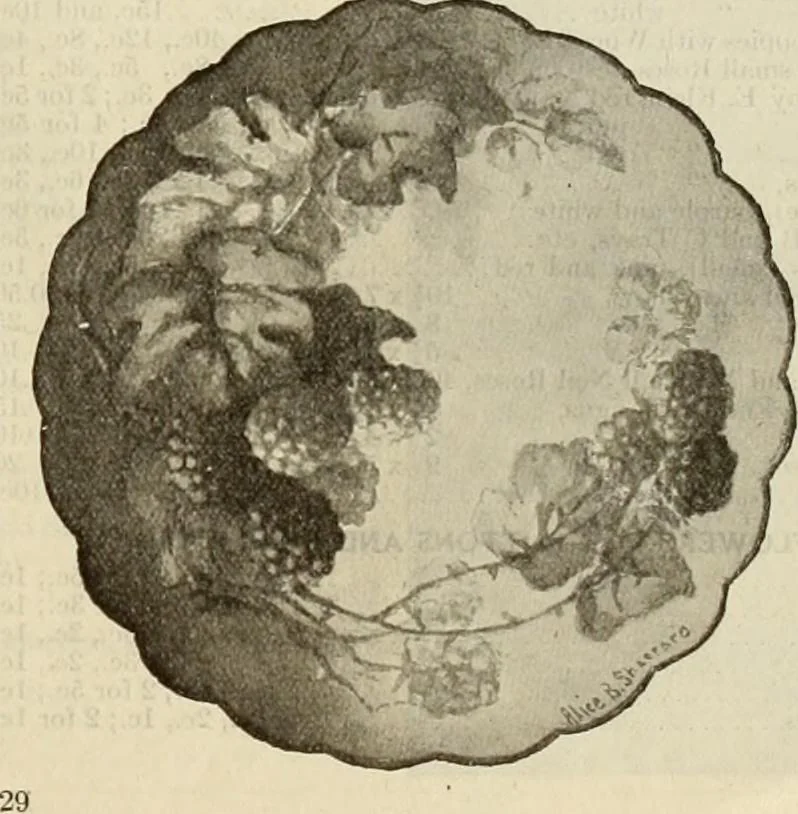 An illustration from Illustrated catalogue with prices : white china and complete list of china painters' materials., 1913, leaf 32