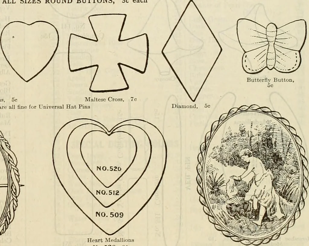An illustration from Illustrated catalogue with prices : white china and complete list of china painters' materials., 1913, leaf 38