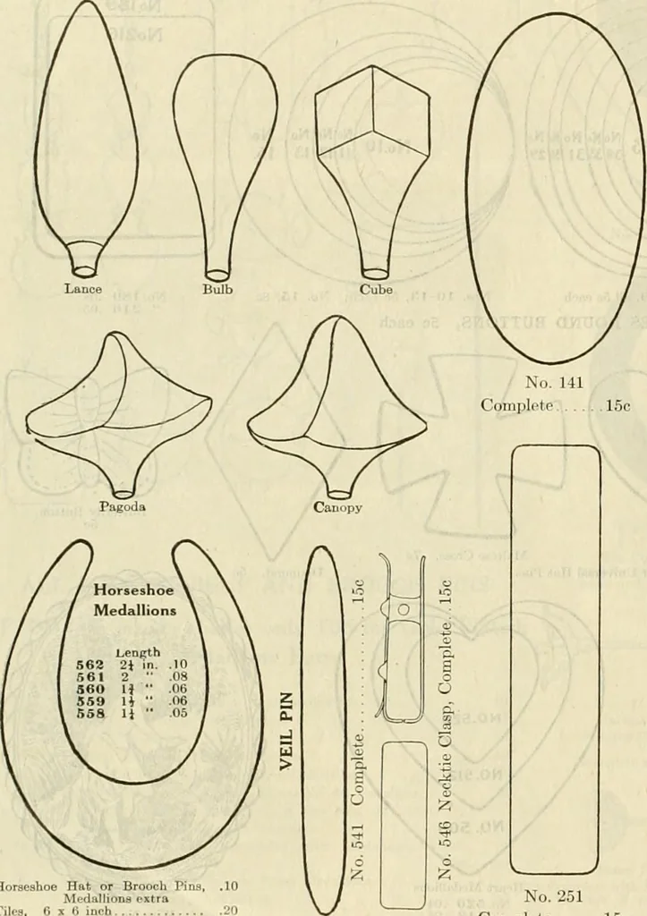 An illustration from Illustrated catalogue with prices : white china and complete list of china painters' materials., 1913, leaf 39