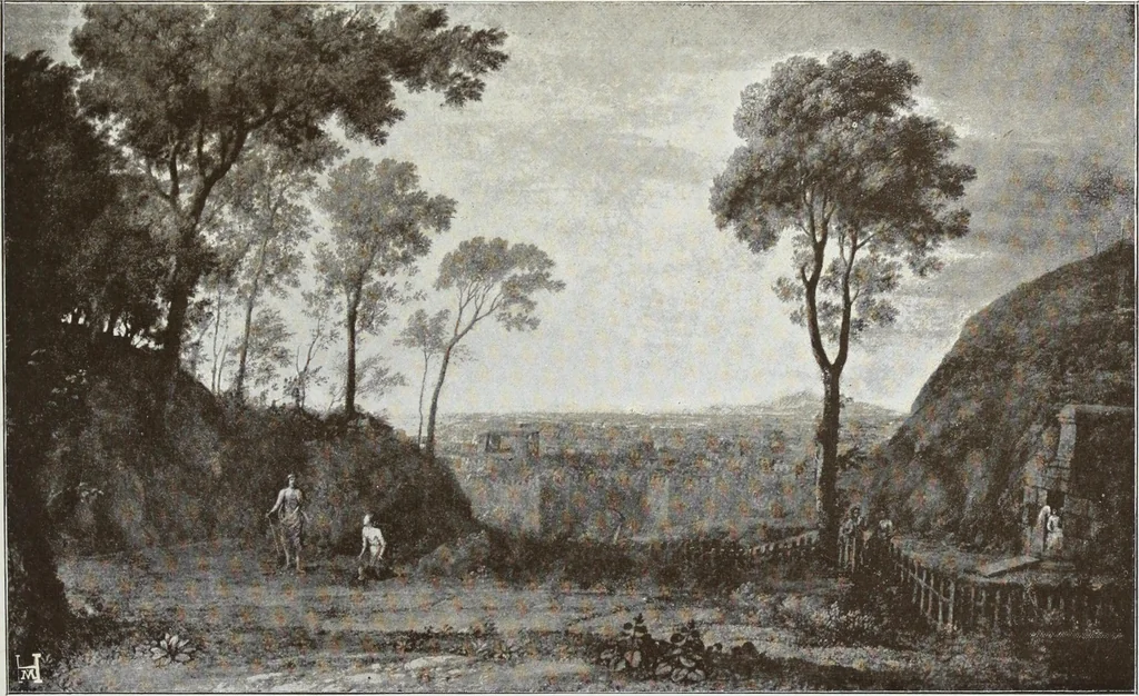 An illustration from Illustrated catalogue of the sixth series of 100 paintings by old masters of the Dutch, Flemish, Italian, French, and English schools : being a portion of the Sedelmeyer Gallery which contains about 1500 original pictures by ancient and modern artists, 1900, leaf 106