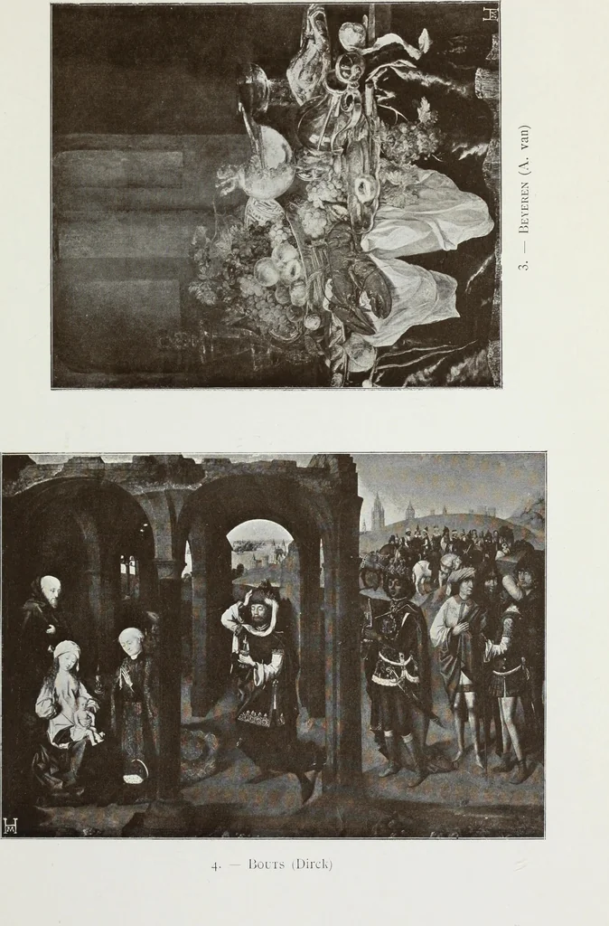 An illustration from Illustrated catalogue of the sixth series of 100 paintings by old masters of the Dutch, Flemish, Italian, French, and English schools : being a portion of the Sedelmeyer Gallery which contains about 1500 original pictures by ancient and modern artists, 1900, leaf 12