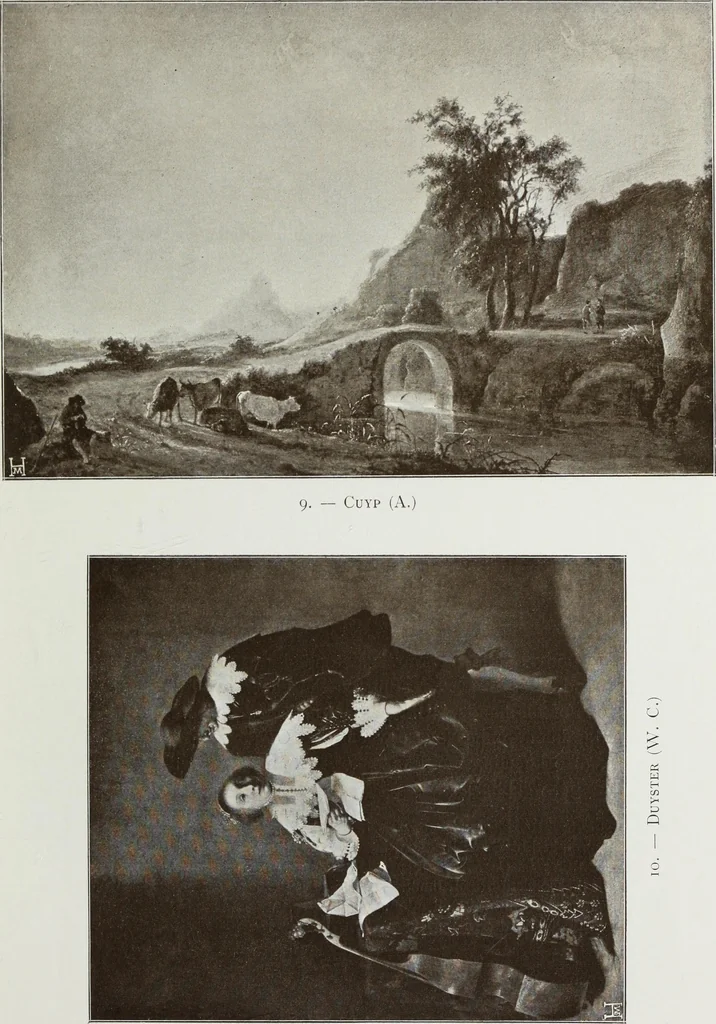 An illustration from Illustrated catalogue of the sixth series of 100 paintings by old masters of the Dutch, Flemish, Italian, French, and English schools : being a portion of the Sedelmeyer Gallery which contains about 1500 original pictures by ancient and modern artists, 1900, leaf 18