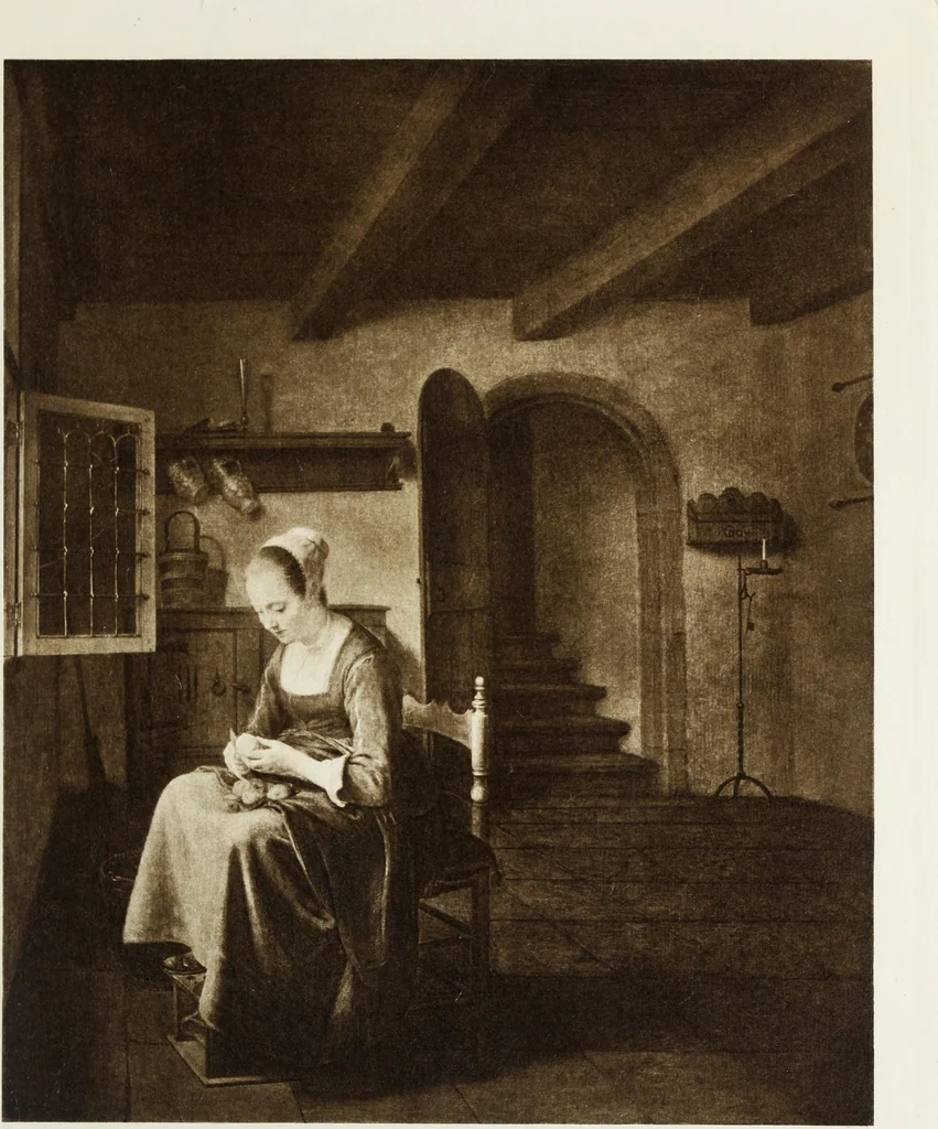 An illustration from Illustrated catalogue of the sixth series of 100 paintings by old masters of the Dutch, Flemish, Italian, French, and English schools : being a portion of the Sedelmeyer Gallery which contains about 1500 original pictures by ancient and modern artists, 1900, leaf 20