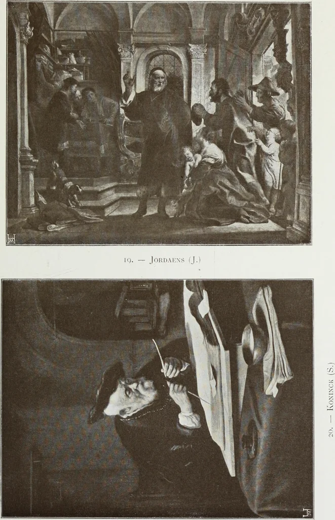 An illustration from Illustrated catalogue of the sixth series of 100 paintings by old masters of the Dutch, Flemish, Italian, French, and English schools : being a portion of the Sedelmeyer Gallery which contains about 1500 original pictures by ancient and modern artists, 1900, leaf 32