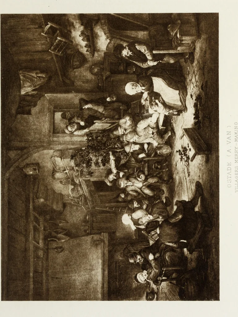 An illustration from Illustrated catalogue of the sixth series of 100 paintings by old masters of the Dutch, Flemish, Italian, French, and English schools : being a portion of the Sedelmeyer Gallery which contains about 1500 original pictures by ancient and modern artists, 1900, leaf 42