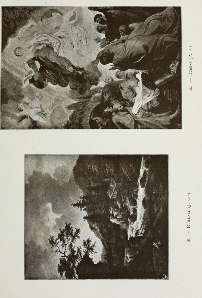 An illustration from Illustrated catalogue of the sixth series of 100 paintings by old masters of the Dutch, Flemish, Italian, French, and English schools : being a portion of the Sedelmeyer Gallery which contains about 1500 original pictures by ancient and modern artists, 1900, leaf 60