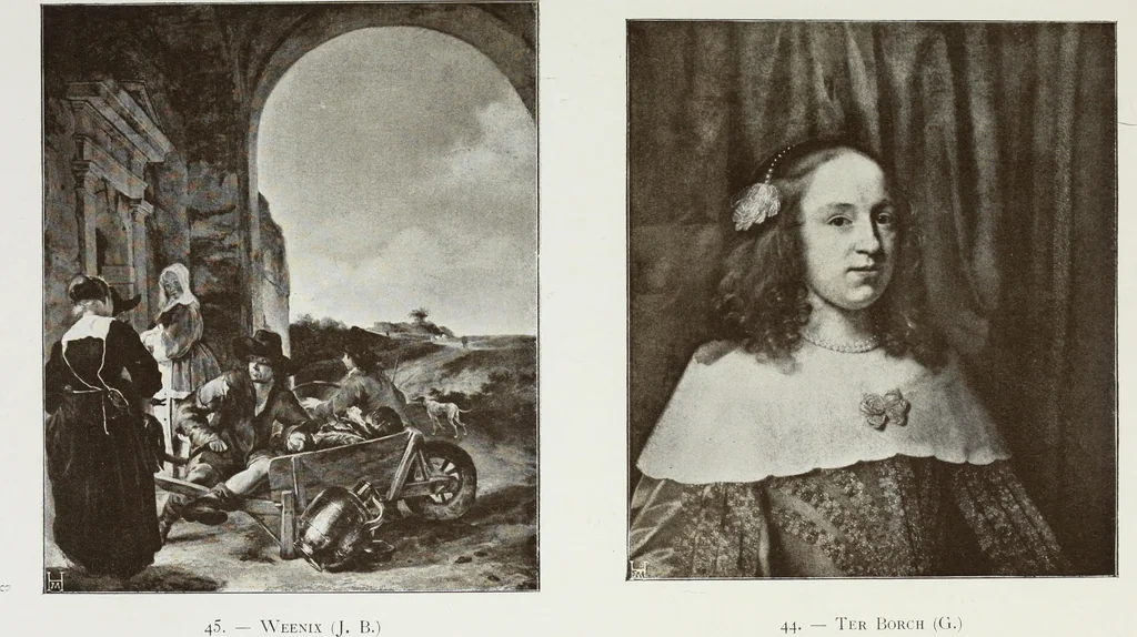 An illustration from Illustrated catalogue of the sixth series of 100 paintings by old masters of the Dutch, Flemish, Italian, French, and English schools : being a portion of the Sedelmeyer Gallery which contains about 1500 original pictures by ancient and modern artists, 1900, leaf 70