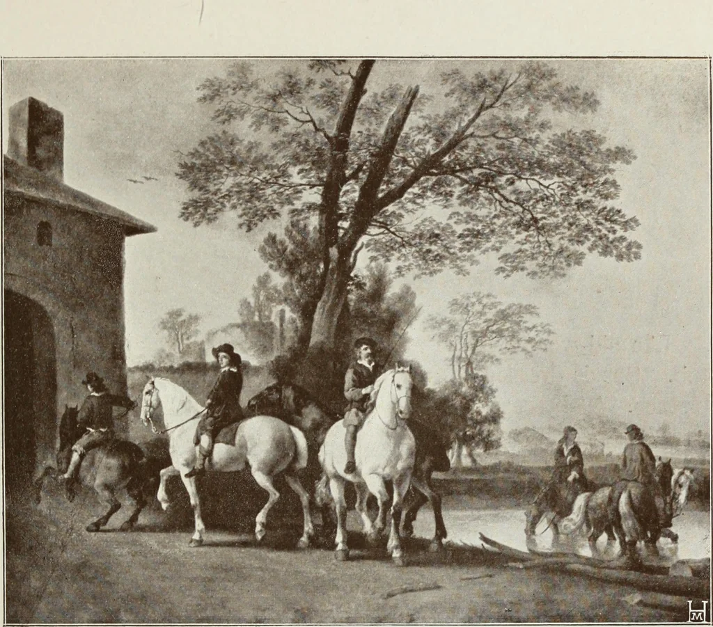 An illustration from Illustrated catalogue of the fifth series of 100 paintings by old masters of the Dutch, Flemish, Italian, French, and English schools : being a portion of the Sedelmeyer Gallery which contains about 1500 original pictures by ancient and modern artists, 1899, leaf 15