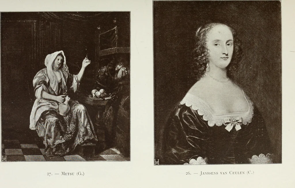 An illustration from Illustrated catalogue of the fifth series of 100 paintings by old masters of the Dutch, Flemish, Italian, French, and English schools : being a portion of the Sedelmeyer Gallery which contains about 1500 original pictures by ancient and modern artists, 1899, leaf 39