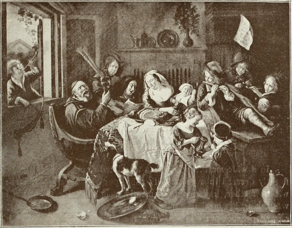 An illustration from Illustrated catalogue of the fifth series of 100 paintings by old masters of the Dutch, Flemish, Italian, French, and English schools : being a portion of the Sedelmeyer Gallery which contains about 1500 original pictures by ancient and modern artists, 1899, leaf 71