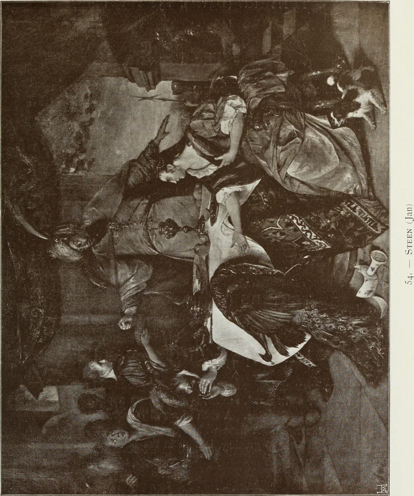 An illustration from Illustrated catalogue of the fifth series of 100 paintings by old masters of the Dutch, Flemish, Italian, French, and English schools : being a portion of the Sedelmeyer Gallery which contains about 1500 original pictures by ancient and modern artists, 1899, leaf 73