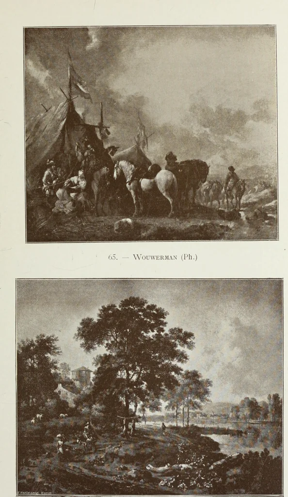 An illustration from Illustrated catalogue of the fifth series of 100 paintings by old masters of the Dutch, Flemish, Italian, French, and English schools : being a portion of the Sedelmeyer Gallery which contains about 1500 original pictures by ancient and modern artists, 1899, leaf 85