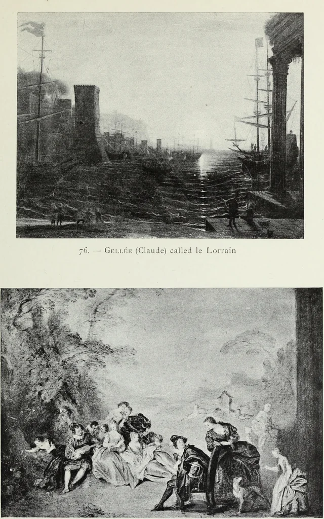 An illustration from Illustrated catalogue of 100 paintings of old masters of the Dutch, Flemish, Italian, French, and English schools : belonging to the Sedelmeyer Gallery, which contains about 1000 original paintings of ancient and modern artists, 1894, leaf 100