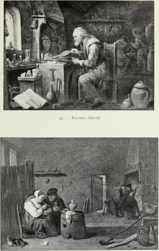 An illustration from Illustrated catalogue of 100 paintings of old masters of the Dutch, Flemish, Italian, French, and English schools : belonging to the Sedelmeyer Gallery, which contains about 1000 original paintings of ancient and modern artists, 1894, leaf 68