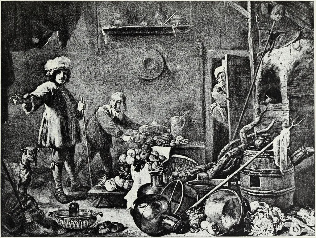 An illustration from Illustrated catalogue of 100 paintings of old masters of the Dutch, Flemish, Italian, French, and English schools : belonging to the Sedelmeyer Gallery, which contains about 1000 original paintings of ancient and modern artists, 1894, leaf 70