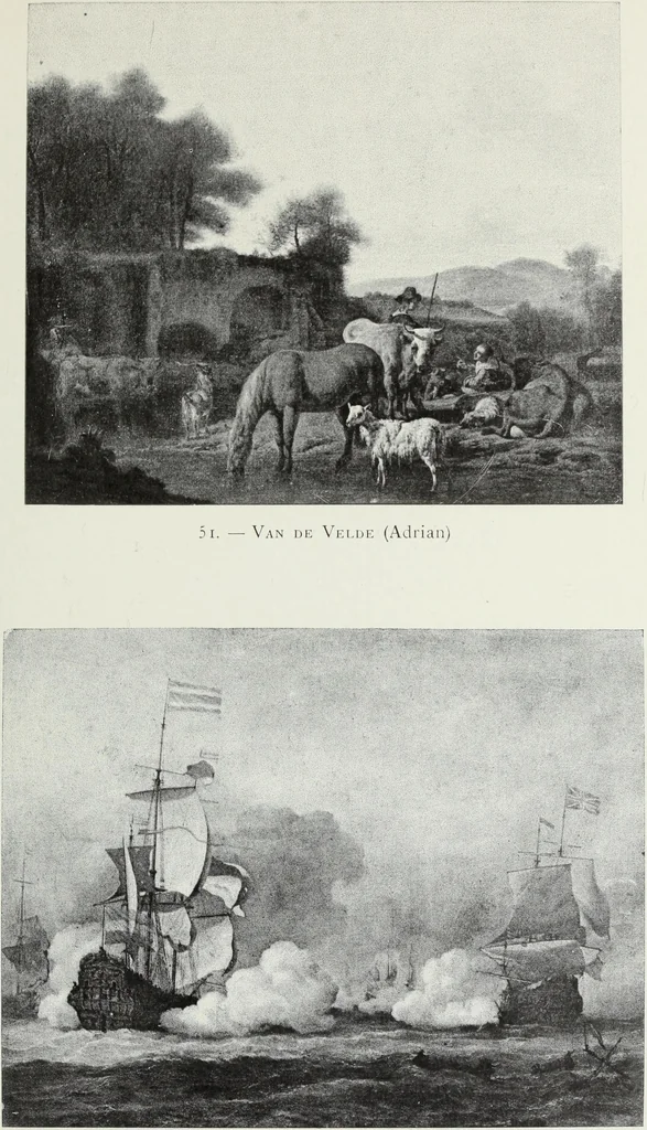 An illustration from Illustrated catalogue of 100 paintings of old masters of the Dutch, Flemish, Italian, French, and English schools : belonging to the Sedelmeyer Gallery, which contains about 1000 original paintings of ancient and modern artists, 1894, leaf 72