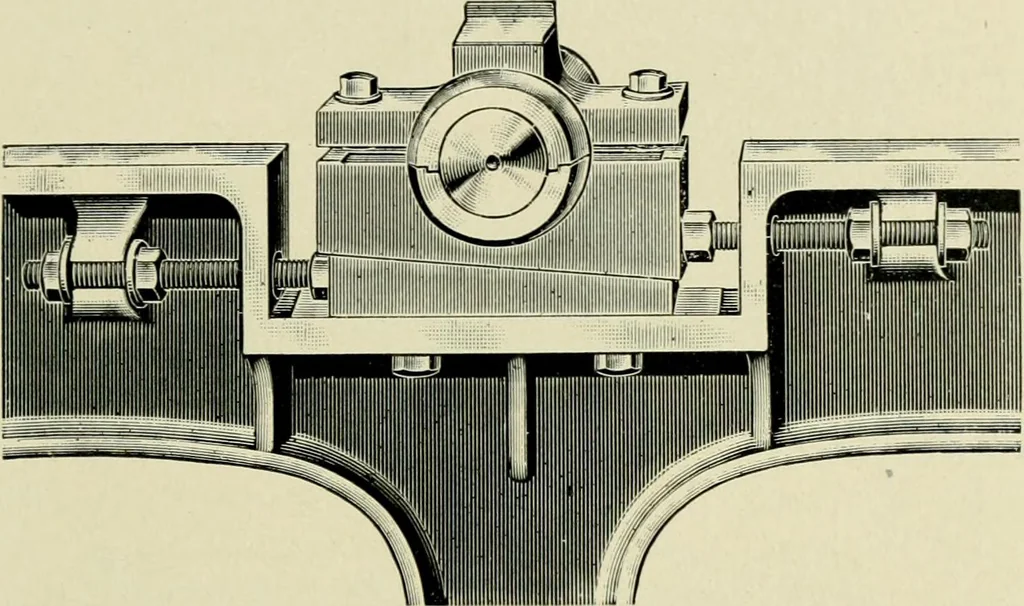 An illustration from Illustrated catalogue of cotton machinery built by Howard & Bullough American Machine Company, Ltd., Pawtucket, R.I., U.S.A. : opening, picking, carding, drawing, roving, spinning, twisting and winding machinery : warpers and slashers : containing also floor spaces, speeds, productions, gearing diagrams, useful tables and other information, 1909, leaf 70