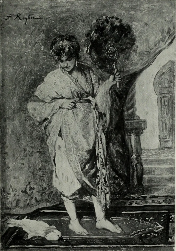 An illustration from Illustrated catalogue of oil and water color paintings by Dutch, French, English, American and Italian artists belonging to the estate of the late James S. Inglis, to be sold at unrestricted public sale ... on ... [March 9th and 10th, 1910] : the sale will be conducted by Mr. Thomas E. Kirby, of the American Art Association, managers, 1910, leaf 100