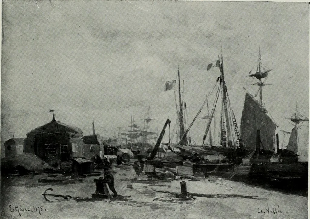 An illustration from Illustrated catalogue of oil and water color paintings by Dutch, French, English, American and Italian artists belonging to the estate of the late James S. Inglis, to be sold at unrestricted public sale ... on ... [March 9th and 10th, 1910] : the sale will be conducted by Mr. Thomas E. Kirby, of the American Art Association, managers, 1910, leaf 116