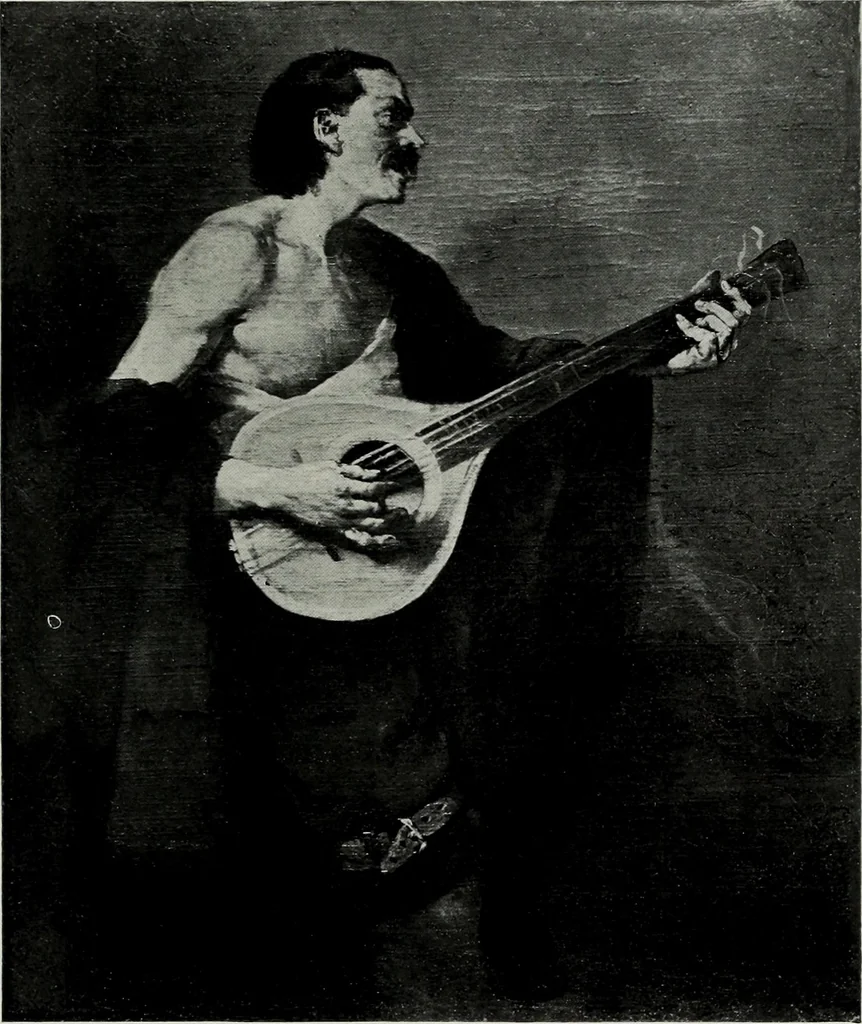 An illustration from Illustrated catalogue of oil and water color paintings by Dutch, French, English, American and Italian artists belonging to the estate of the late James S. Inglis, to be sold at unrestricted public sale ... on ... [March 9th and 10th, 1910] : the sale will be conducted by Mr. Thomas E. Kirby, of the American Art Association, managers, 1910, leaf 144