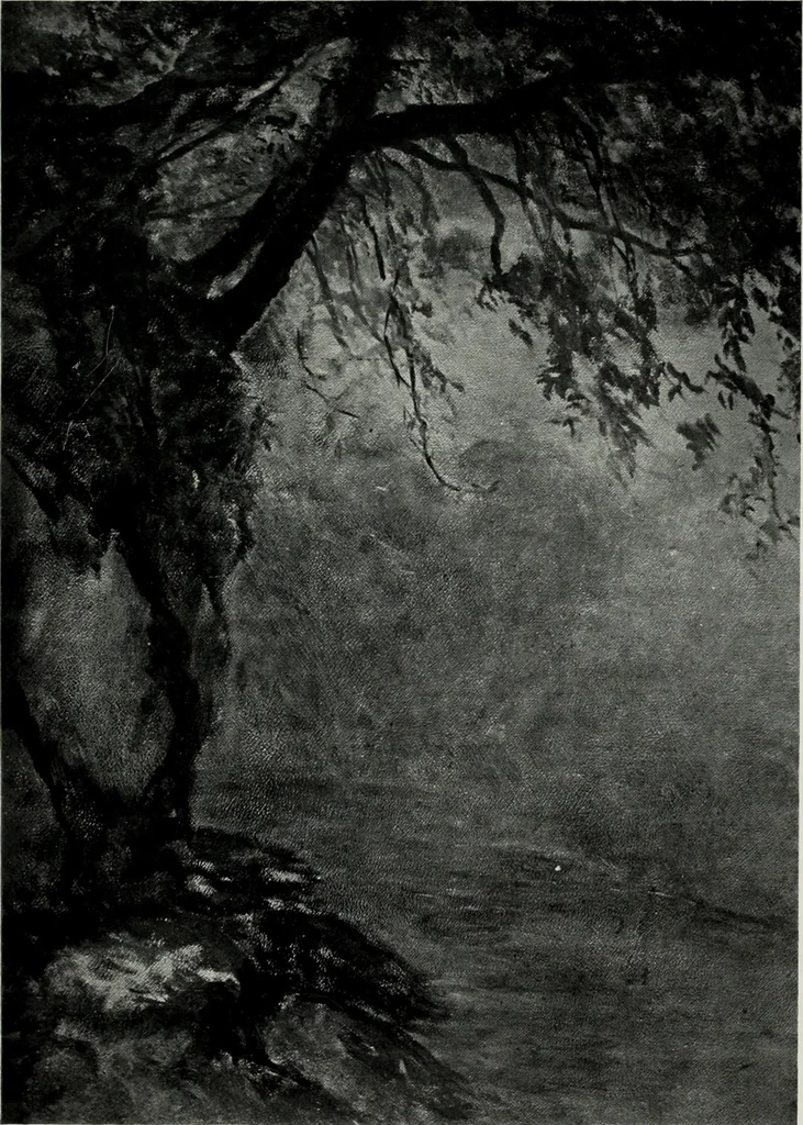 An illustration from Illustrated catalogue of oil and water color paintings by Dutch, French, English, American and Italian artists belonging to the estate of the late James S. Inglis, to be sold at unrestricted public sale ... on ... [March 9th and 10th, 1910] : the sale will be conducted by Mr. Thomas E. Kirby, of the American Art Association, managers, 1910, leaf 154
