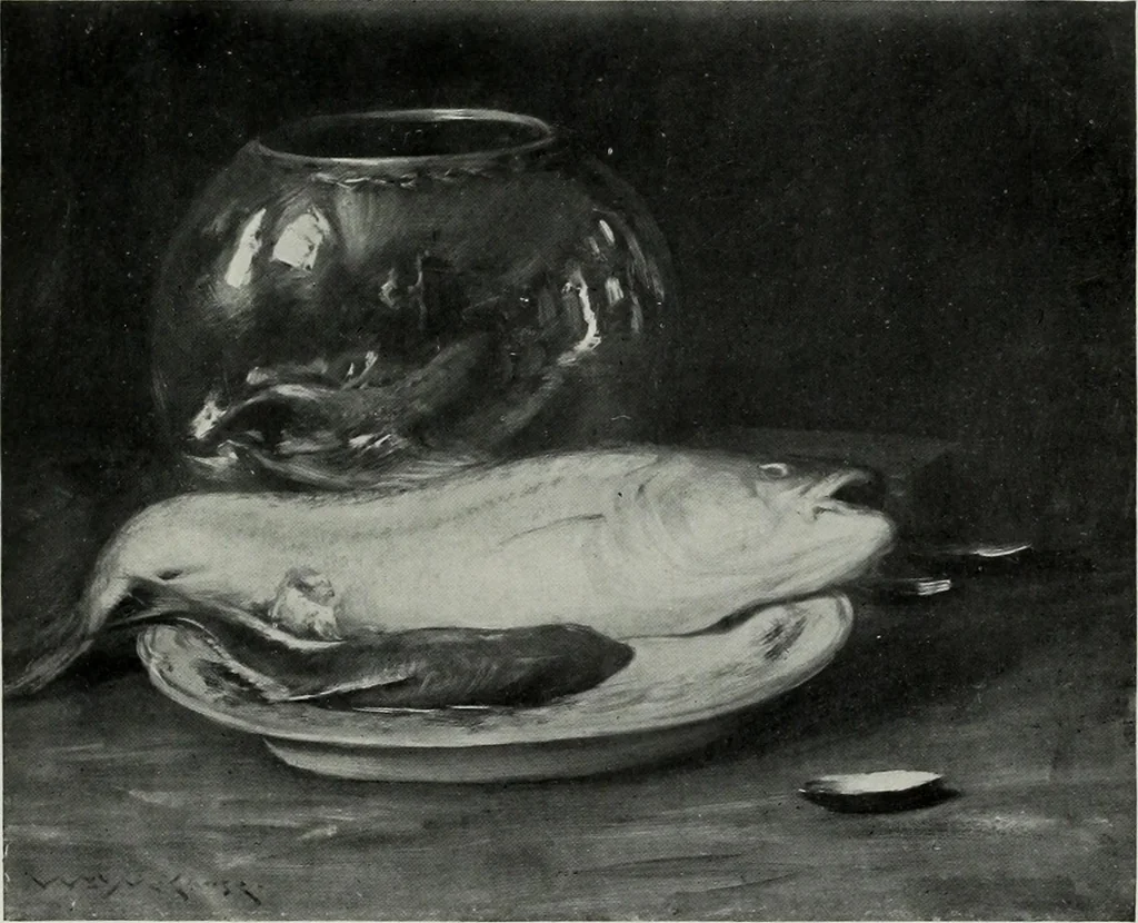 An illustration from Illustrated catalogue of oil and water color paintings by Dutch, French, English, American and Italian artists belonging to the estate of the late James S. Inglis, to be sold at unrestricted public sale ... on ... [March 9th and 10th, 1910] : the sale will be conducted by Mr. Thomas E. Kirby, of the American Art Association, managers, 1910, leaf 164