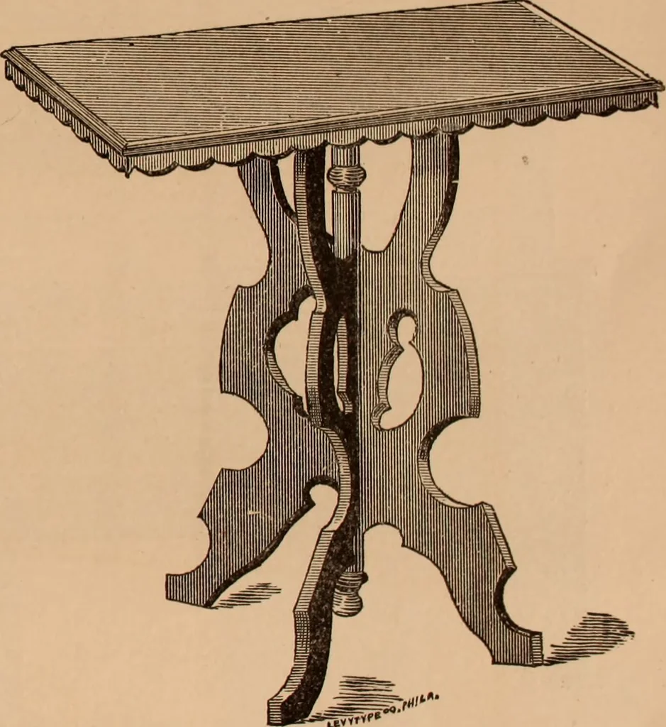 An illustration from Illustrated catalogue of chamber furniture., 1885, leaf 13