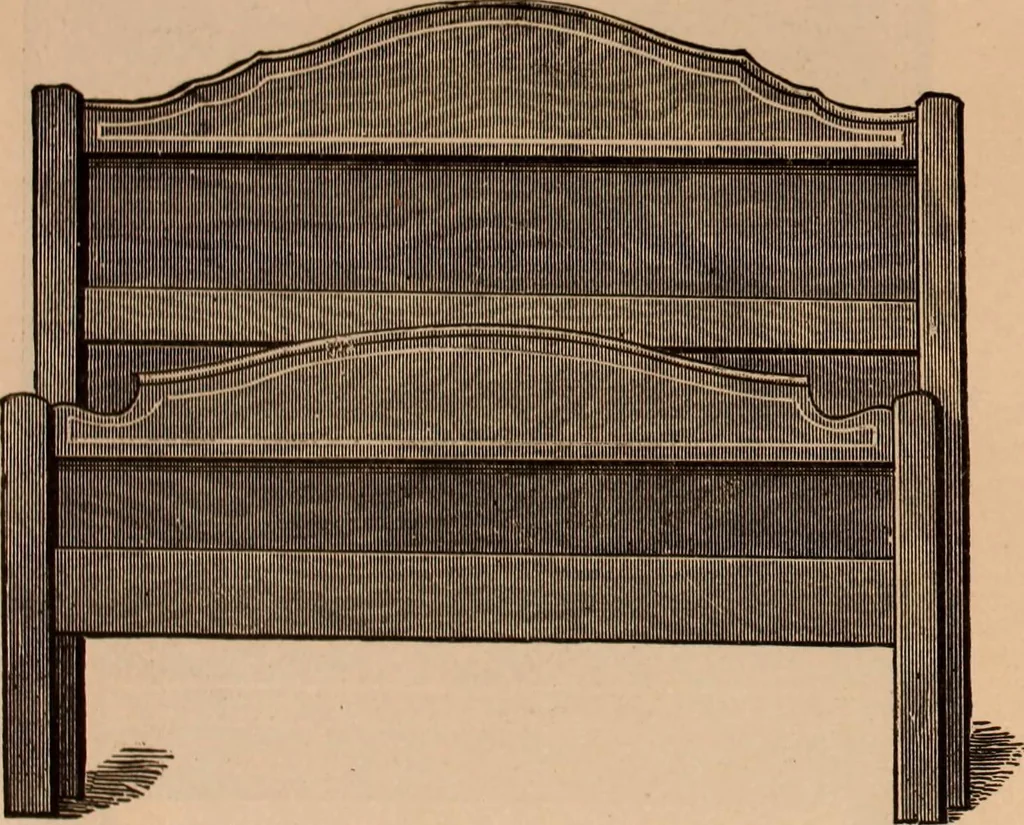 An illustration from Illustrated catalogue of chamber furniture., 1885, leaf 18