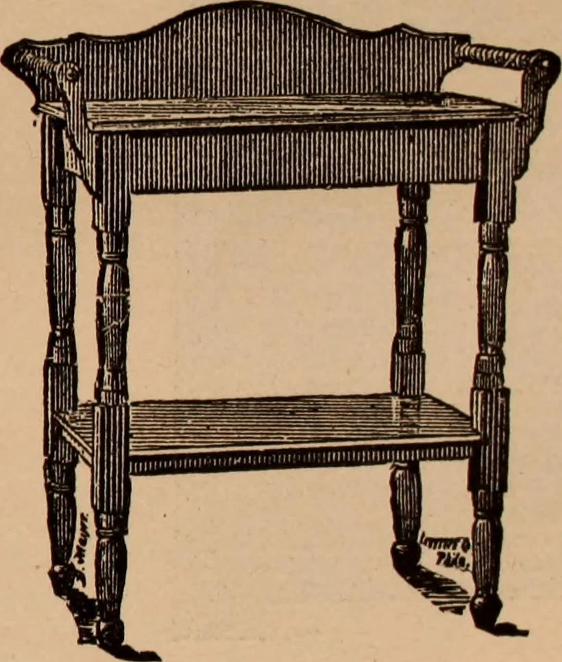 An illustration from Illustrated catalogue of chamber furniture., 1885, leaf 25