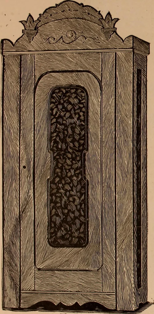 An illustration from Illustrated catalogue of chamber furniture., 1885, leaf 31