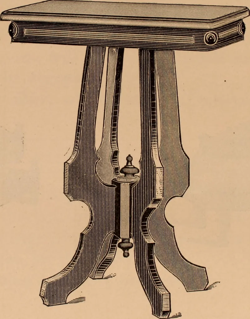 An illustration from Illustrated catalogue of chamber furniture., 1885, leaf 32