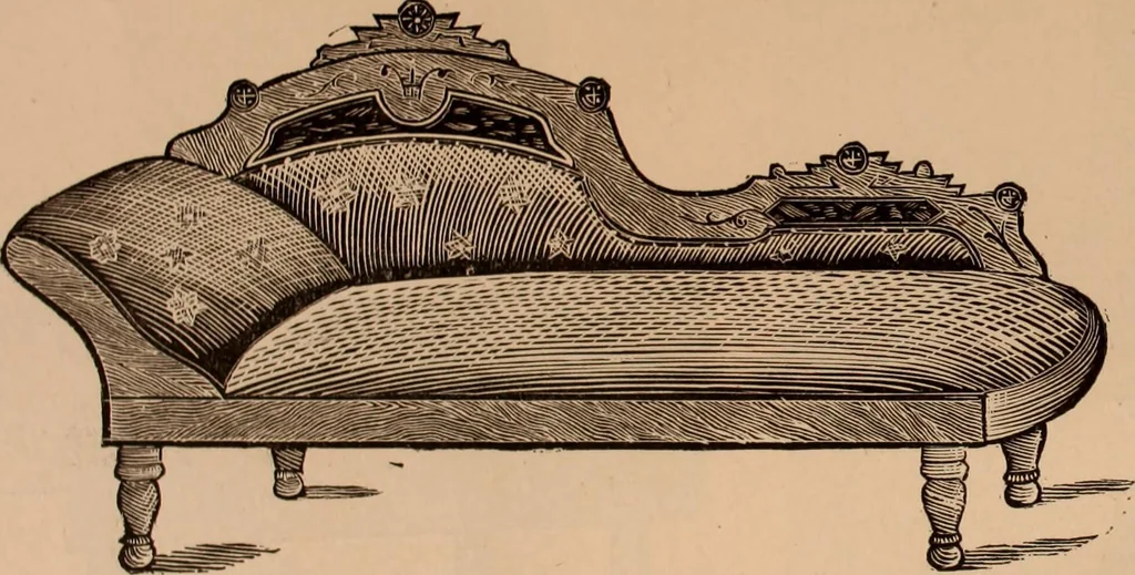 An illustration from Illustrated catalogue of chamber furniture., 1885, leaf 33