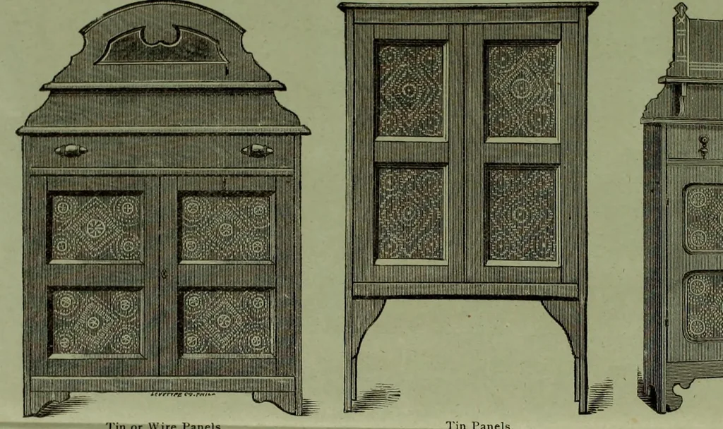 An illustration from Illustrated catalogue of chamber furniture., 1885, leaf 35