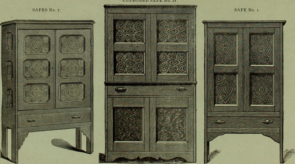 An illustration from Illustrated catalogue of chamber furniture., 1885, leaf 35