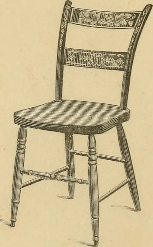 An illustration from Illustrated catalogue of chairs and furniture / manufactured by J.W. Mason & Co., 1874, leaf 13