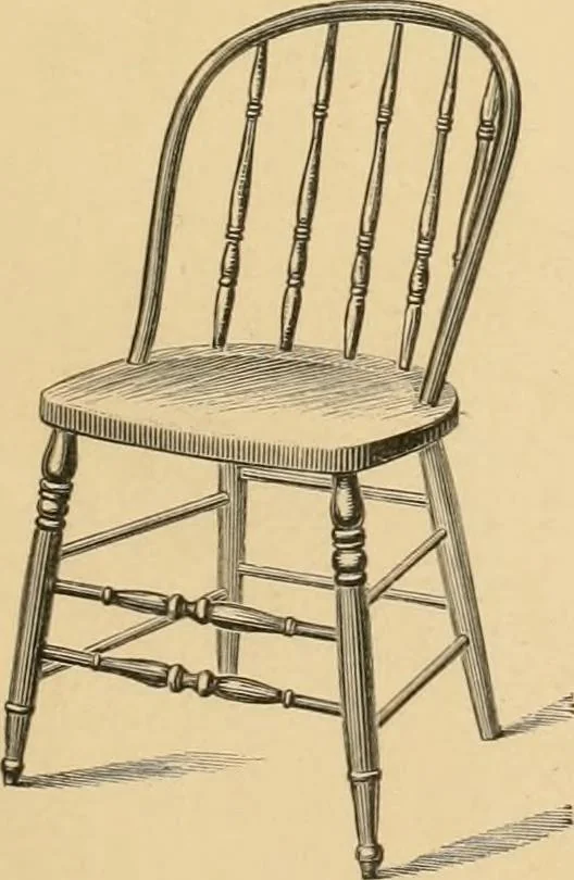 An illustration from Illustrated catalogue of chairs and furniture / manufactured by J.W. Mason & Co., 1874, leaf 14