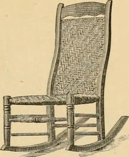 An illustration from Illustrated catalogue of chairs and furniture / manufactured by J.W. Mason & Co., 1874, leaf 18