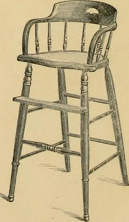 An illustration from Illustrated catalogue of chairs and furniture / manufactured by J.W. Mason & Co., 1874, leaf 19