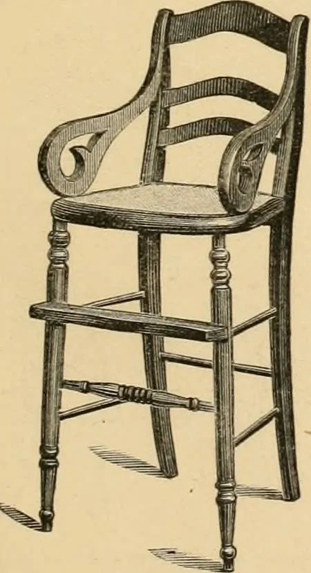 An illustration from Illustrated catalogue of chairs and furniture / manufactured by J.W. Mason & Co., 1874, leaf 20