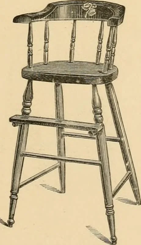 An illustration from Illustrated catalogue of chairs and furniture / manufactured by J.W. Mason & Co., 1874, leaf 20