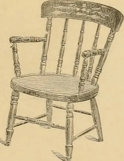 An illustration from Illustrated catalogue of chairs and furniture / manufactured by J.W. Mason & Co., 1874, leaf 22