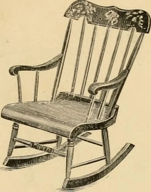 An illustration from Illustrated catalogue of chairs and furniture / manufactured by J.W. Mason & Co., 1874, leaf 24