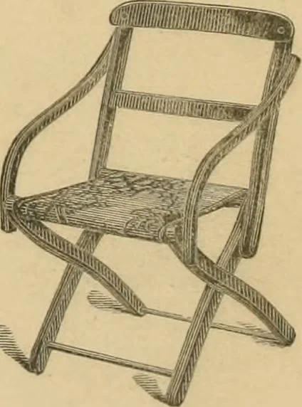 An illustration from Illustrated catalogue of chairs and furniture / manufactured by J.W. Mason & Co., 1874, leaf 25