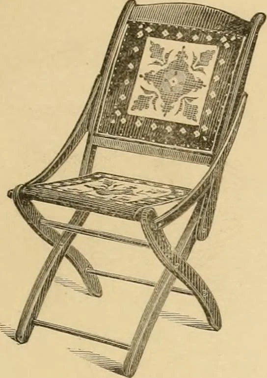 An illustration from Illustrated catalogue of chairs and furniture / manufactured by J.W. Mason & Co., 1874, leaf 26