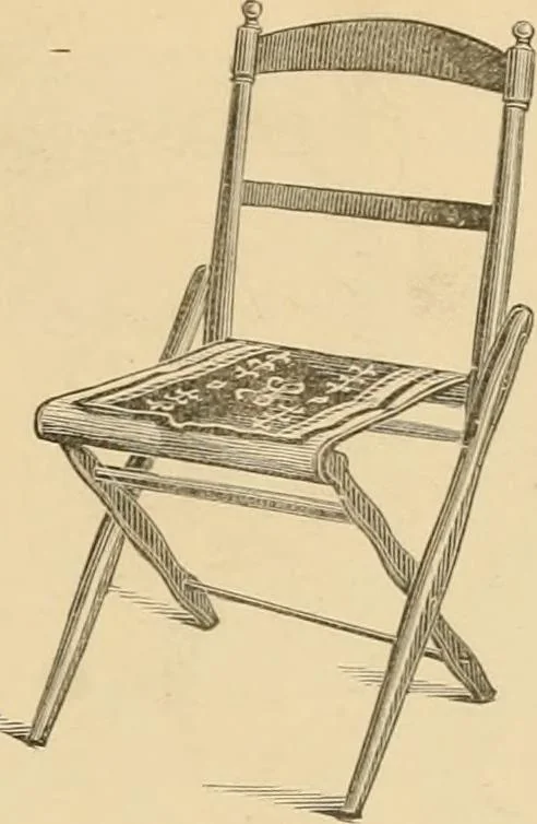 An illustration from Illustrated catalogue of chairs and furniture / manufactured by J.W. Mason & Co., 1874, leaf 26